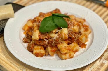 Gnocchi con salsicce