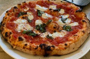 Margherita made with central milling 00 flour