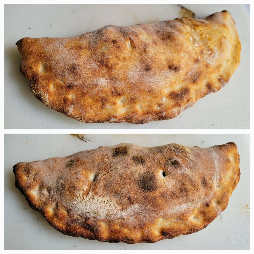 I love my new Alfa Nano for pizza but the Calzones might be my favorite. Meatball on top and Spinach on the bottom.