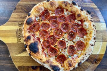 Pepperoni Pizza cooked in Ardore pizza oven.