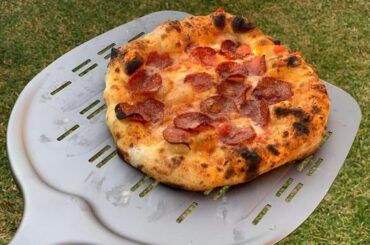 Maiden voyage of my Roccbox - Pepperoni Pizza
