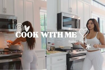 COOK WITH ME | ITALIAN FOOD | TIANA MUSARRA