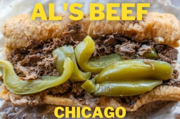 Eating at Al’s Beef. Chicago. Best Italian Beef Sandwich?