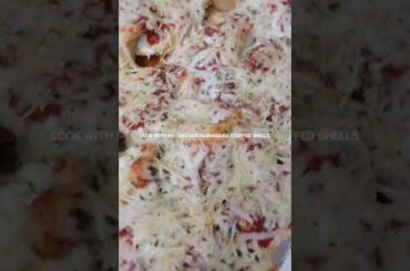 CHICKEN PARMIGIANA STUFFED SHELLS RECIPE - Cook With Me