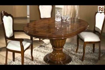 Elizabeth - Round Extend-Able Dining Table Made In Italy VGACCELIZABETH-ROUND-BRN