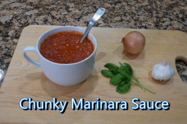 Italian Grandma Makes Chunky Marinara Sauce
