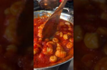 Gnocchi alla Sorrentina with melting mozzarella