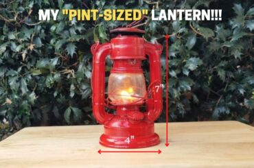 DOWNBEAT SOLO CAMPING (Mini Lantern Review) "Usato" SUN BRAND No.3500, with Italian Wine