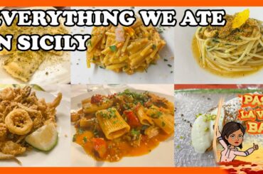 SICILY FOOD TOUR - One week of food in Sicily with restaurant names!