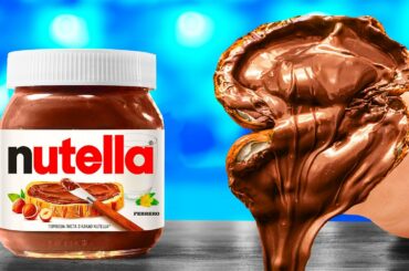 Street Food Around The World / Nutella Croissants / Uzbek Pilaf / Torrone Italian Nougat with Nuts