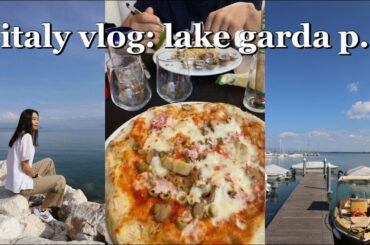 Lake Garda Italy Vlog | My favorite lake & enjoying life and eating good food | Life in Italy Vlog