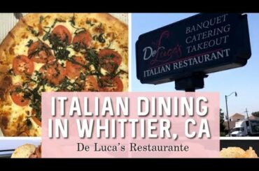 Local Italian Dining in Whittier | Dining Al Fresco | My Whittier