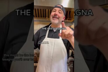 Our WORLD Famous Lasagna!