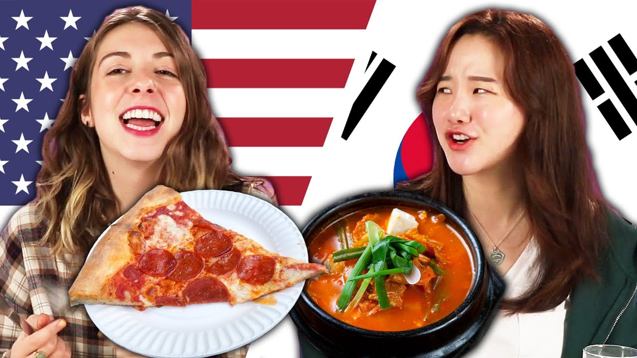 Americans & Koreans Swap School Lunches Americans & Koreans Swap School Lunches