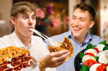 Actual home-cooked meal in Italy is INCREDIBLE.