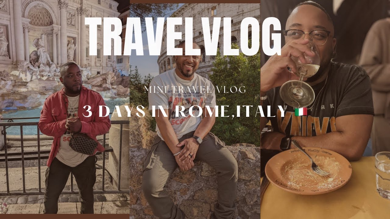 Travel Vlog || Exploring Rome, Italy Travel Vlog || Exploring Rome, Italy