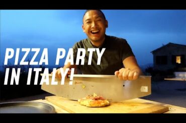 MAKING PIZZA, MEETING MY ITALIAN COWORKER, LAST DAY IN ITALY - #RomeAroundTheWorld 2022