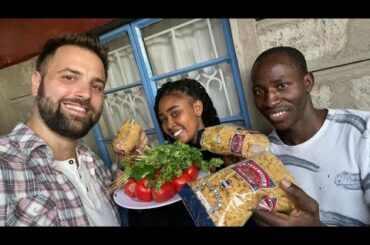 Italian Cooking Pasta For University Students in Kenya Africa!!!!
