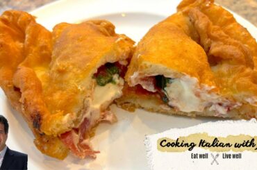 Delicious Calzone Panzerotti Pugliese Italian with Joe