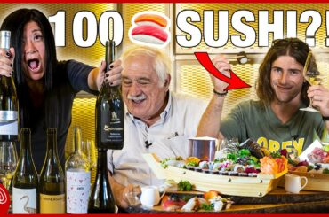 Food and Wine pairings, with GenZ , Sushi and wine, Italian style (Scienza in the Mensa series)