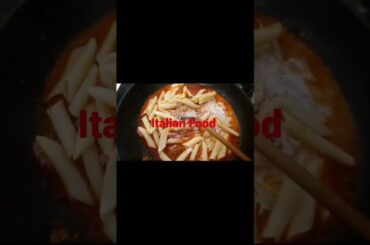 Italian Food -Pasta  Maccharoni Al Forno