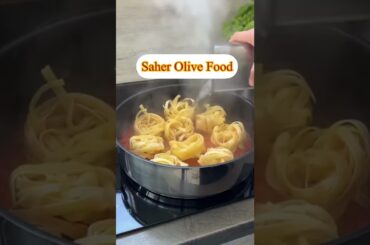 Alfredo Pasta By Saher Olive Food #Shorts #Shortfeed