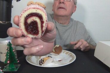 ASMR Eating Italian Pastries with my coffee