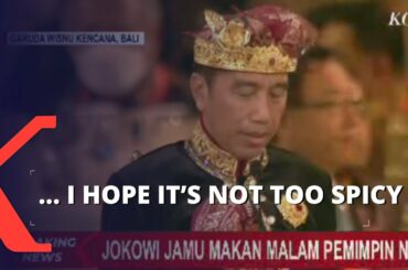 Beri Sambutan di Gala Dinner G20, Jokowi: I Hope Its Not Too Spicy