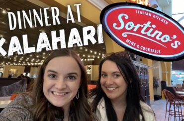 In Sandusky? Eat here! Dinner at Kalahari Resort’s Sortino’s Italian Kitchen | Great Food + Ambience