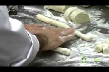 Italian Recipes - Shaping Gnocchi Dough