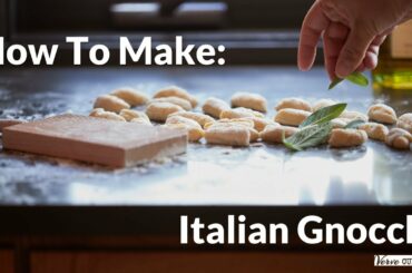 How to Make Italian Gnocchi with Pesto Sauce