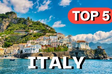 TOP 5 BEST PLACES to VISIT in ITALY 2023
