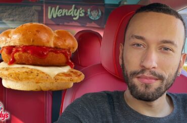 Wendy's NEW Italian Mozzarella Grilled Chicken Sandwich | 4K HDR Food Review