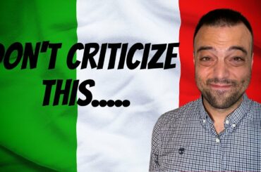 Italian Etiquette You NEED to Learn.  8 Examples.