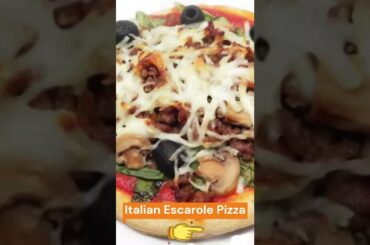 Italian Escarole Pizza