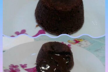 I'm in the modo for dessert today! Here's a good "tortino con ❤ al cioccolato" cioccolate heart cake a limitare 9range aftertaste ... homemade!!!