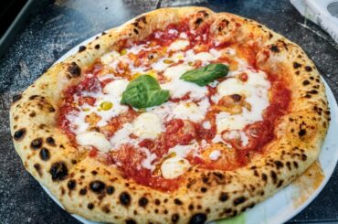 Amazing leopard pizza with my portable electric oven (Spice Caliente)