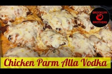 Chicken Parmigiana alla Vodka