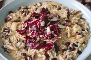 CREAMY RISOTTO with RADICCHIO