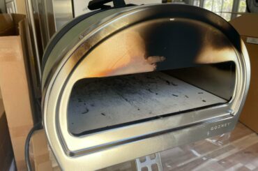 First roccbox cook. Is this black soot normal?