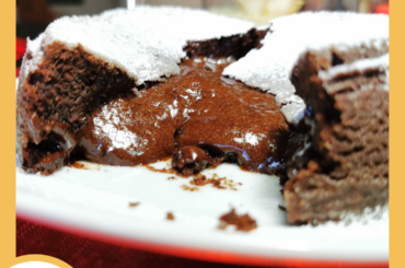 SOFT-HEARTED CHOCOLATE CAKE