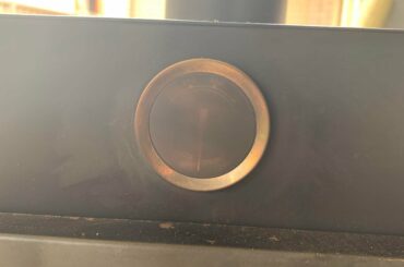 How can I clean this carbon build up on the thermometer?