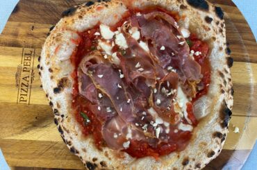 Prosciutto pizza today