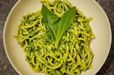 Wild Garlic Pesto with Strangozzi. 'Tis the season.