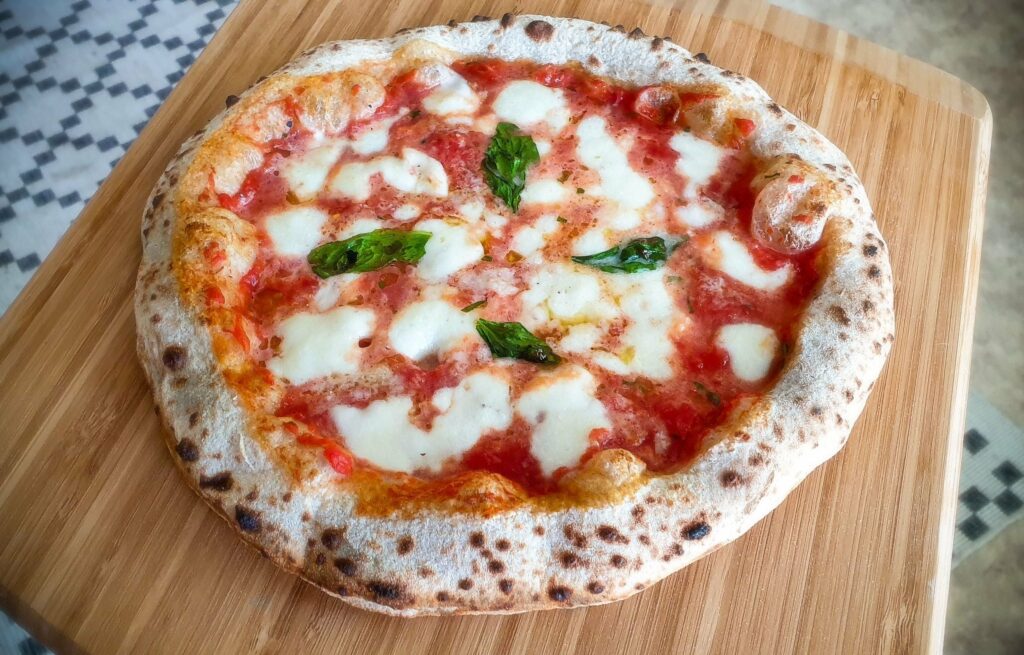Pizza Margherita after a small break from pizza