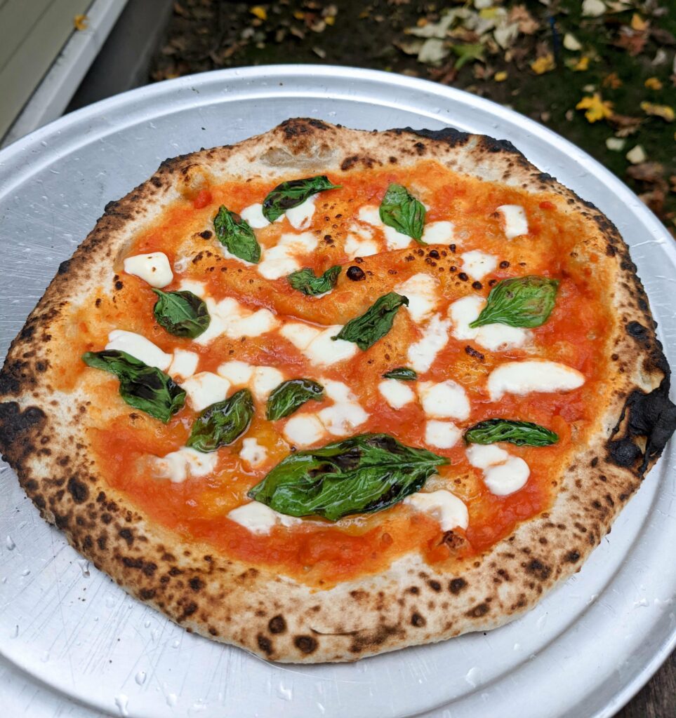 Homemade Neapolitan with Vodka sauce.