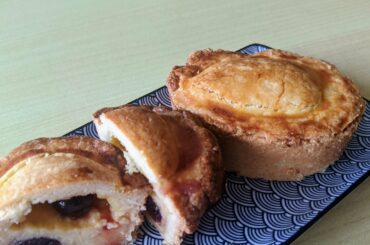 Pasticciotti with Crema Pasticcera & Amarena