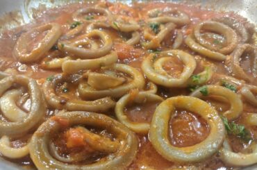 Calamari in umido