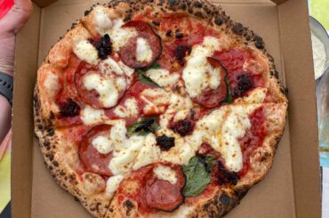 Chorizo and Nduja with Honey 😋