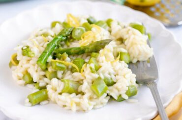 Asparagus Risotto - Perfect seasonal meal!